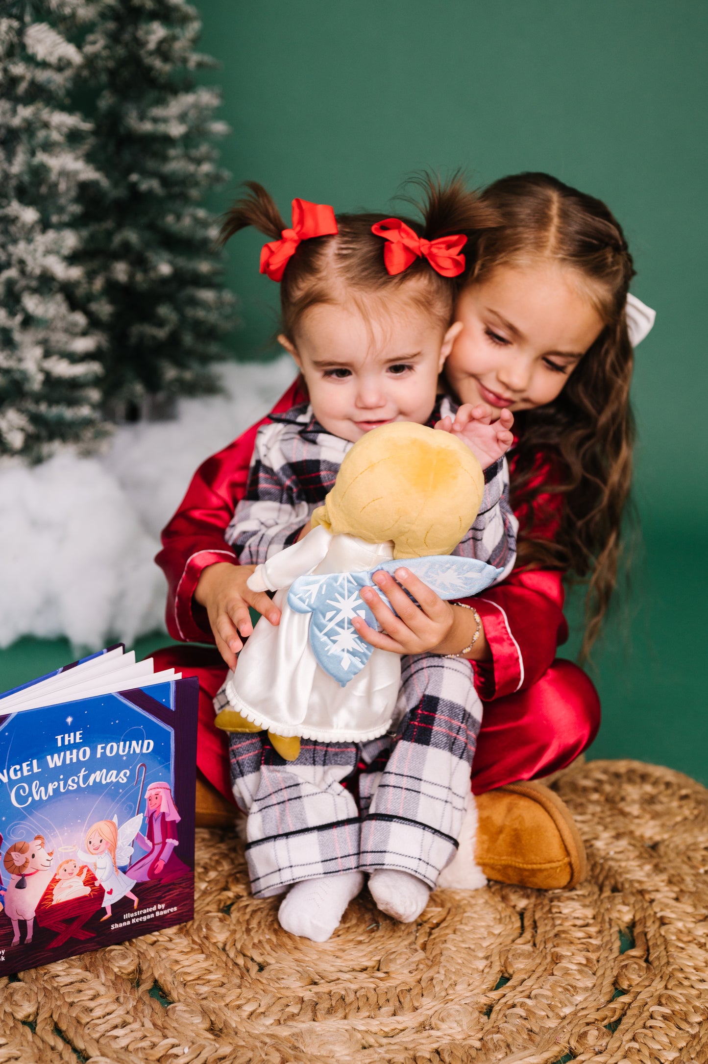 Interactive Christmas book and angel doll