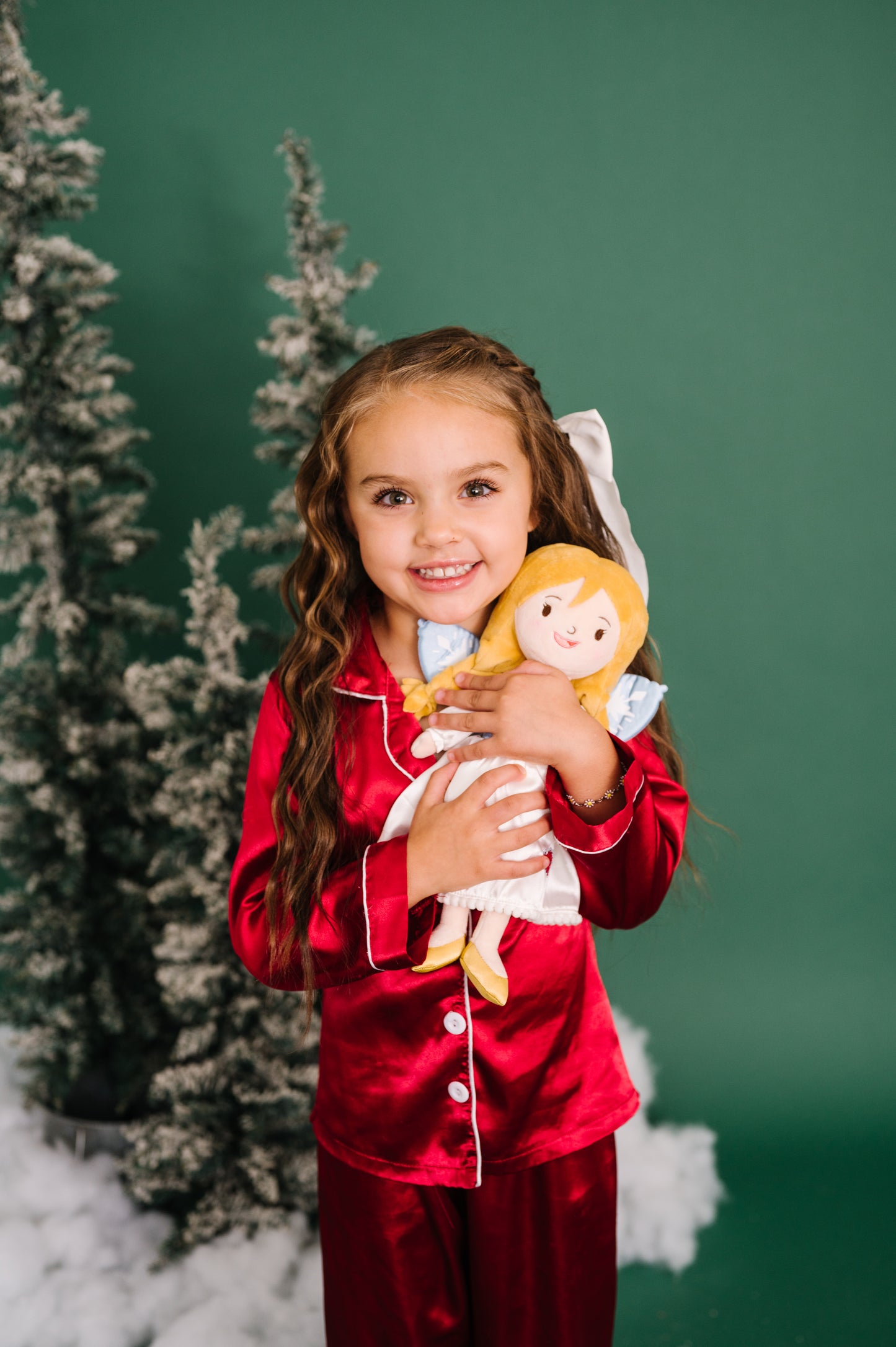 Interactive Christmas book and angel doll